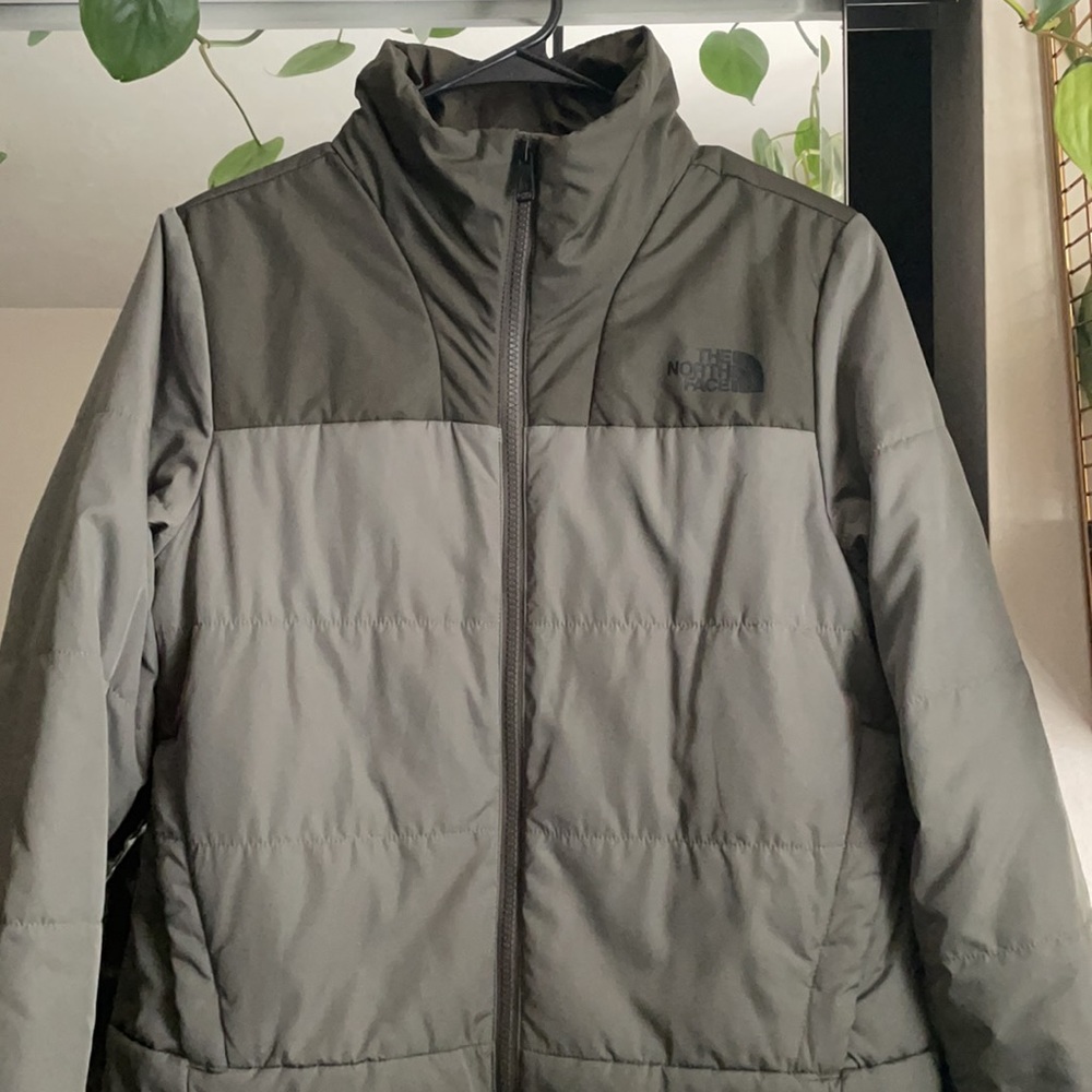 The North Face Puffer with Clover Edging